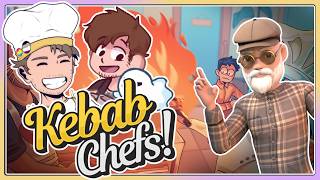 Gary & Sinow: A New Restaurant!! [Kebab Chefs! Restaurant Simulator] screenshot 2