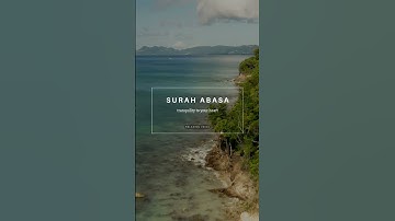 ✨ Surah Abasa (سورة عبس) | Reflection & Reminder from the Holy Qur’an 🌙