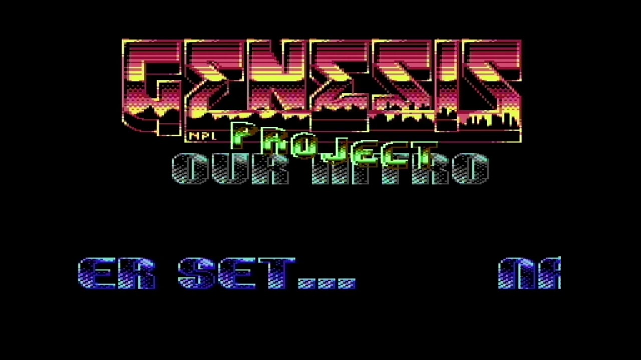 Commodore 64 demo: Genesis Project - Our Intro (1990)