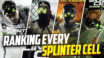 Every Splinter Cell Game Ranked