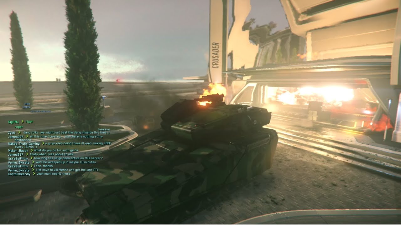 Full Star Citizen Siege of Orison raid, it is awesome when servers run smooth!