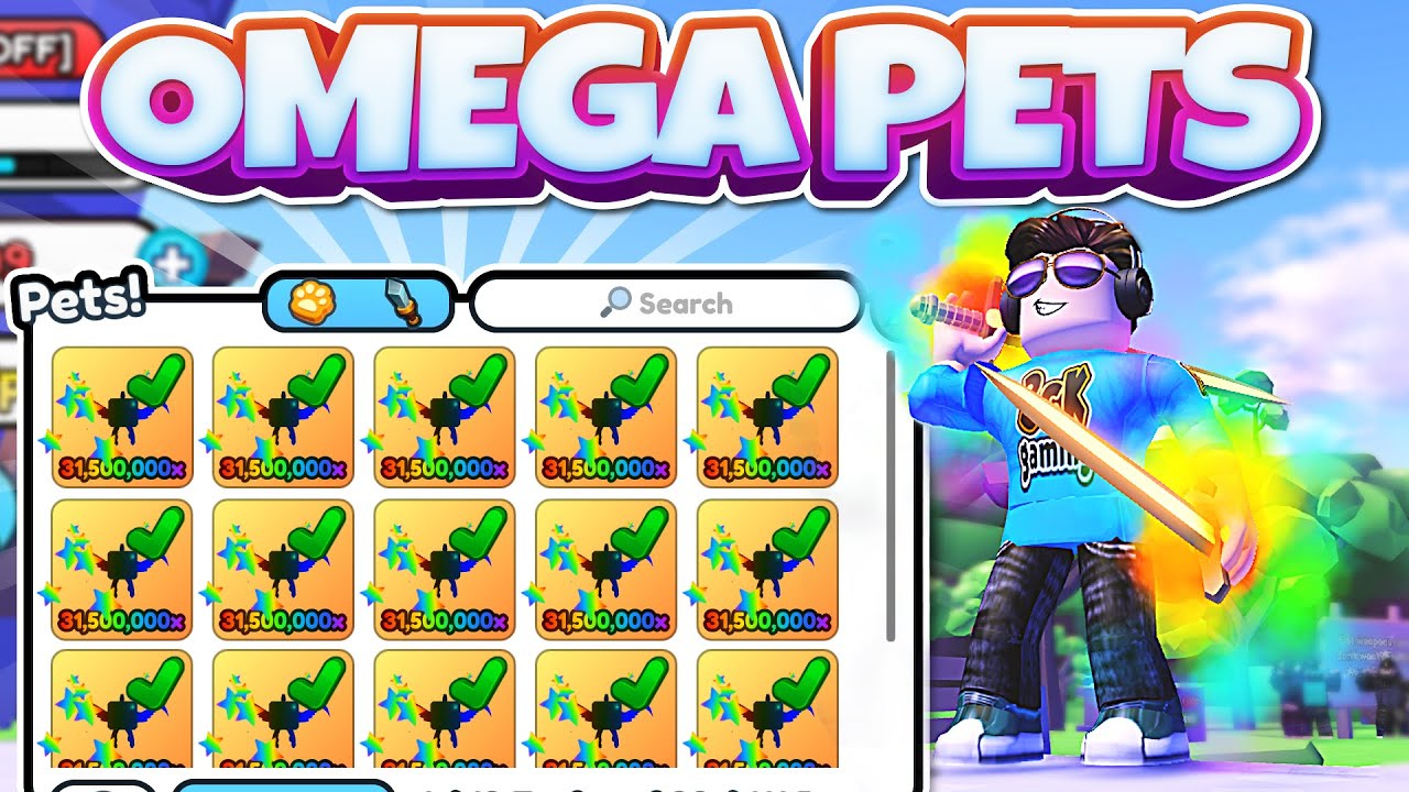 how-to-get-omega-pets-and-weapons-in-sword-simulator-update-2-youtube