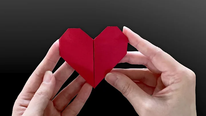 Easy Origami heart / Very easy instructions ❤️