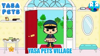 Yasa Pets Village - New Cute App Pretend Play | iPad Gameplay screenshot 1