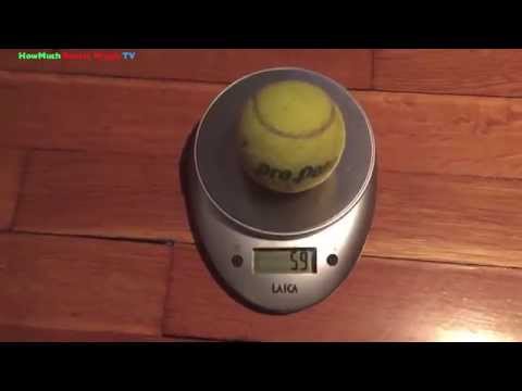 How Much Does a Tennis Ball Weigh?