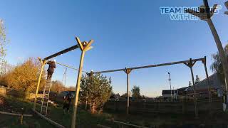 Incredible timelapse - Two Enclosures built at Hadlow College