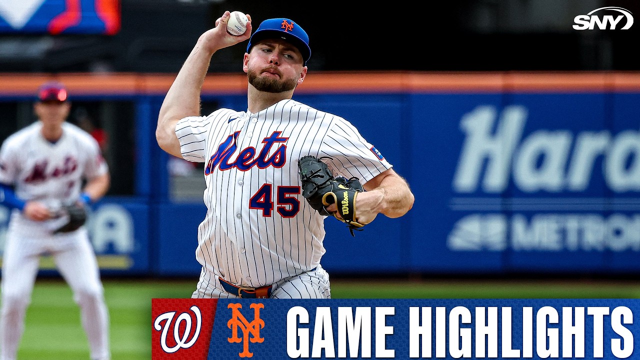 Mets vs Nationals (8/16/26) | Mets Highlights