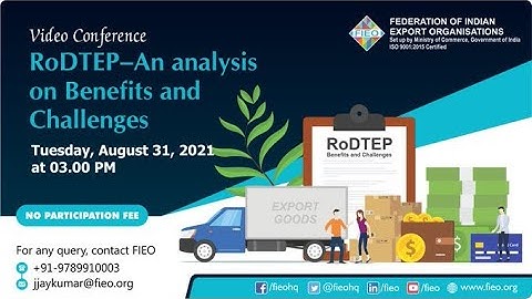 RoDTEP Scheme – An analysis on Benefits and Challenges
