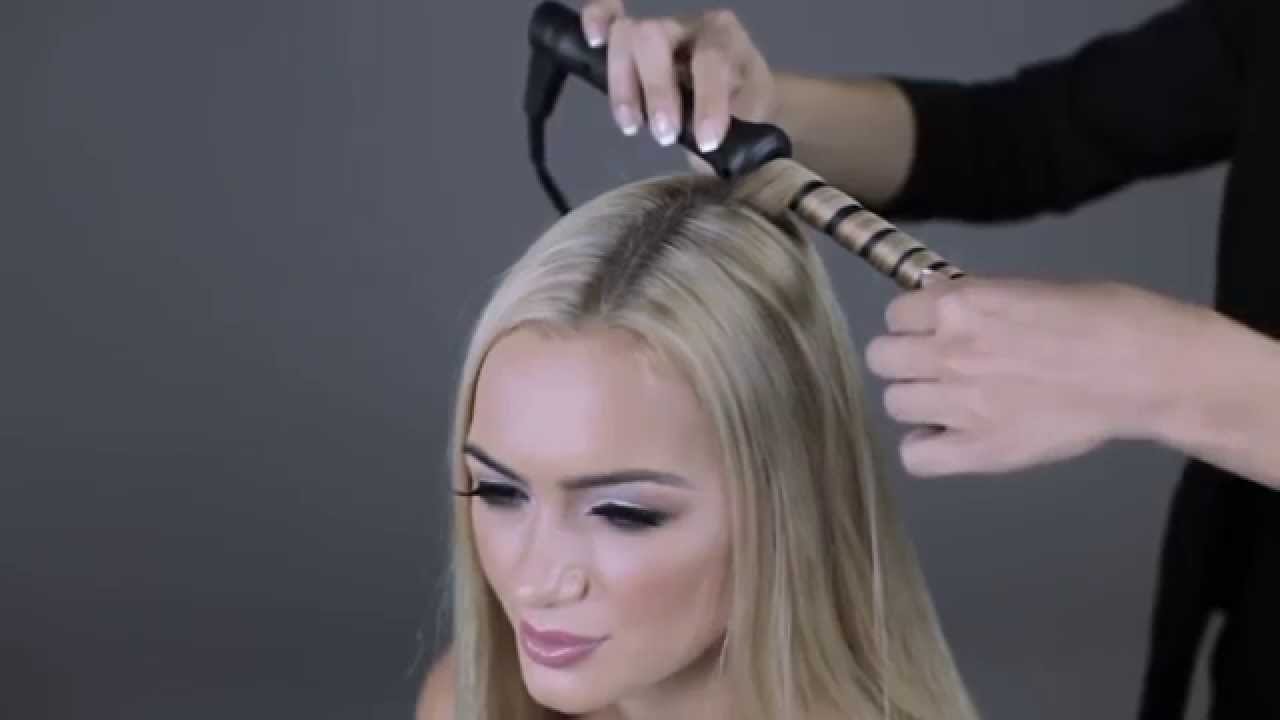 Enzo Milano | Classic Series Clipless Curling Iron | Ribbon Curl (pro)