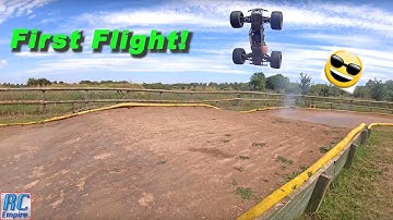 HPI Savage X4.6  - Bash session and first run after new Spur gear