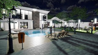 Luxury House Designing | 3D Model | Architecture