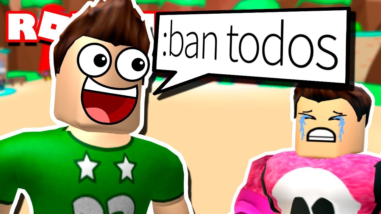 Trolleando Con Comandos De Admin En Roblox Youtube - me dan comandos de admin y abuso de ellos en roblox invidious