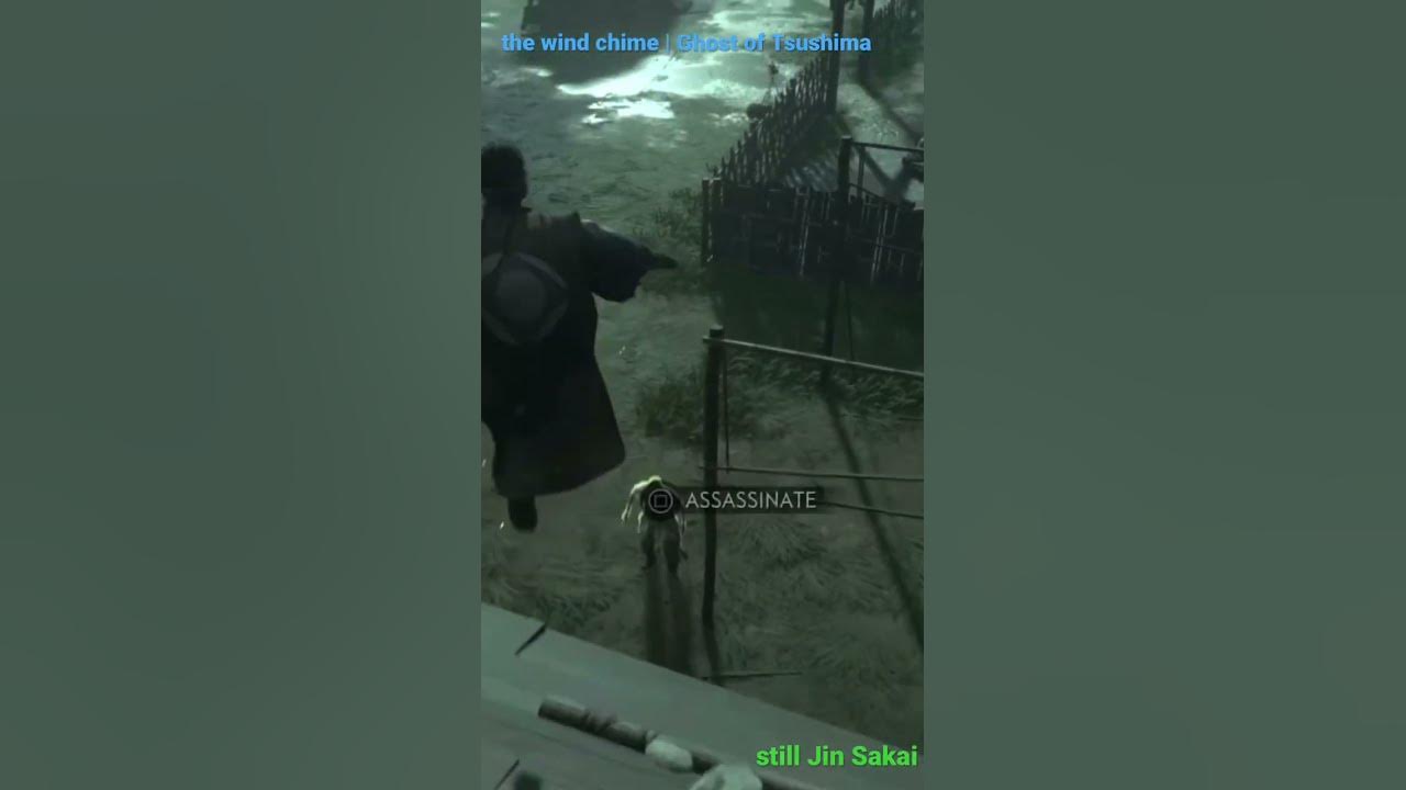 The wind chime gets em every time Ghost of Tsushima PS5 videogame