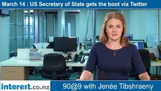 90 seconds @ 9am : US Secretary of State gets the boot via Twitter