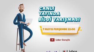 Lider Gençlik İzcilik Spor Kulübü Canlı Yayında Ödüllü Bilgi Yarışması - 12