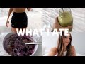 WHAT I EAT IN A DAY: huge grocery haul & healthy + simple meal ideas