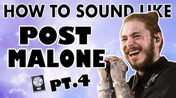 How to Sound Like POST MALONE - "Jackie Chan" Vocal Effect - Logic Pro X