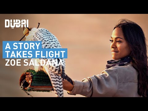 Watch Zoe Saldana’s journey through #Dubai at www.astorytakesflight.com
