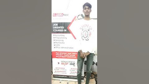 STUDENT FEEDBACK | CADD Nest Rajainagar | COMPUTER & CADD TRAINING INSTITUTE