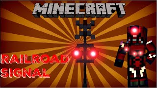 Minecraft Xbox 360 Tutorial: Rail Road Signal