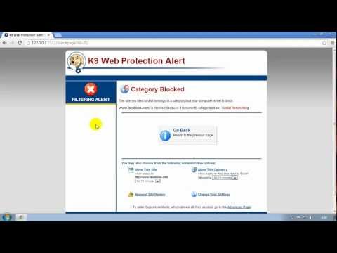 암호없이 Bluecoat K9 Web Protection 제거