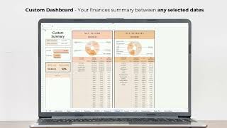 Small Business Bookkeeping Google Sheets Template - Preview Video