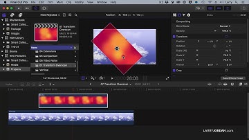 Transform Overscan, in Apple Final Cut Pro, Simplifies Picture-in-Picture Effects