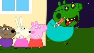 Zombie Apocalypse, Zombies Appear At The Bedroom Peppa Pig‍♀| Peppa Pig Funny Animation