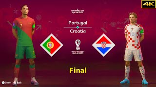 FIFA 23 | PORTUGAL vs. CROATIA | RONALDO vs. MODRIC | FIFA WORLD CUP FINAL | [4K]