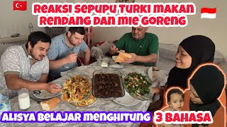 AKHIRNYA UNDANG SEPUPU TURKI LAGI UNTUK MAKAN MAKANAN INDONESIA