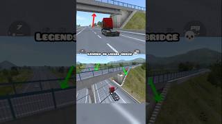 legends on locked bridge 💀 in toe3 #toe3 #truckersofeurope3 #trucksimulator #gaming #respect