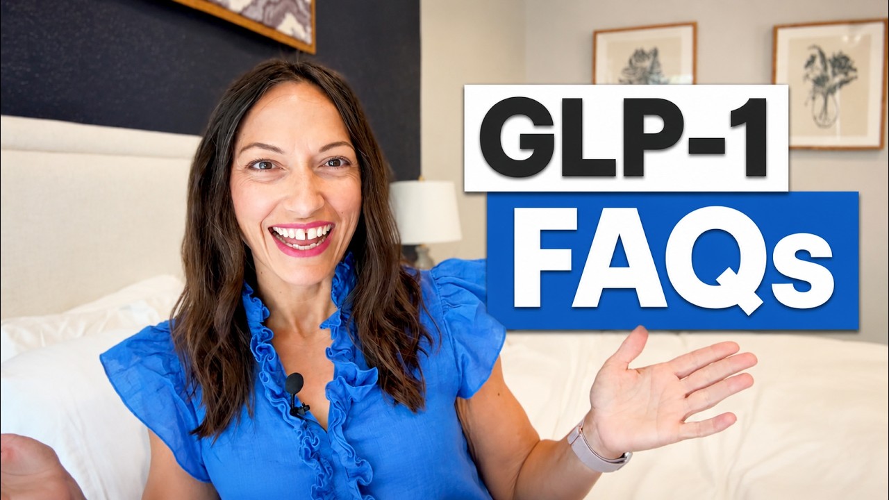Your GLP-1 Questions Answered! Plus life update and one year on YouTube! 🥳