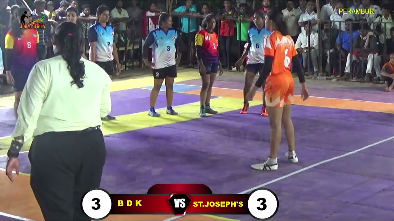 FINAL | ST.JOSEPH'S  VS   B D K  |WOMENS KABADI | ANTHONYAMMAL KABADI TOURNAMENT | JM SPORTS