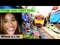 Things u can't miss in Bangkok | Floating Market | Railway Market & What to eat