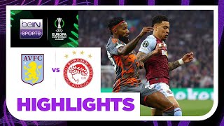 Aston Villa v Olympiacos | Europa Conference League 23/24 | Match Highlights