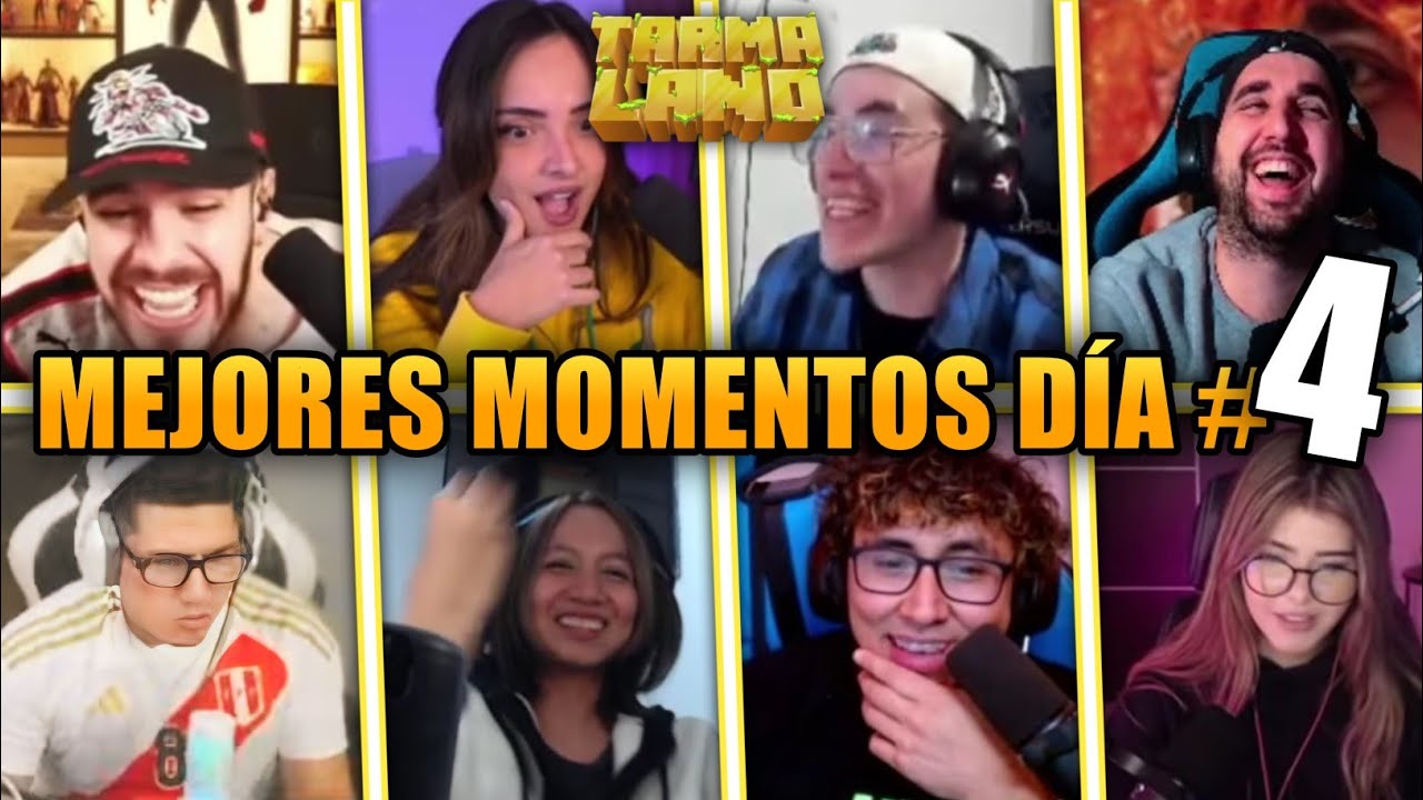 MEJORES MOMENTOS TARMALAND DÍA #4 - ZEIN, JUANGUARNIZO, GLOGLOKING, EMIKUKIS y NUEVOS STREAMERS