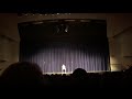 “Left Brain, Right Brain” Bo Burnham HighSchool Performance (clean)