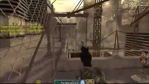 Modern Warfare 2 - Dummy v2 mod - my first trickshot on Highrise