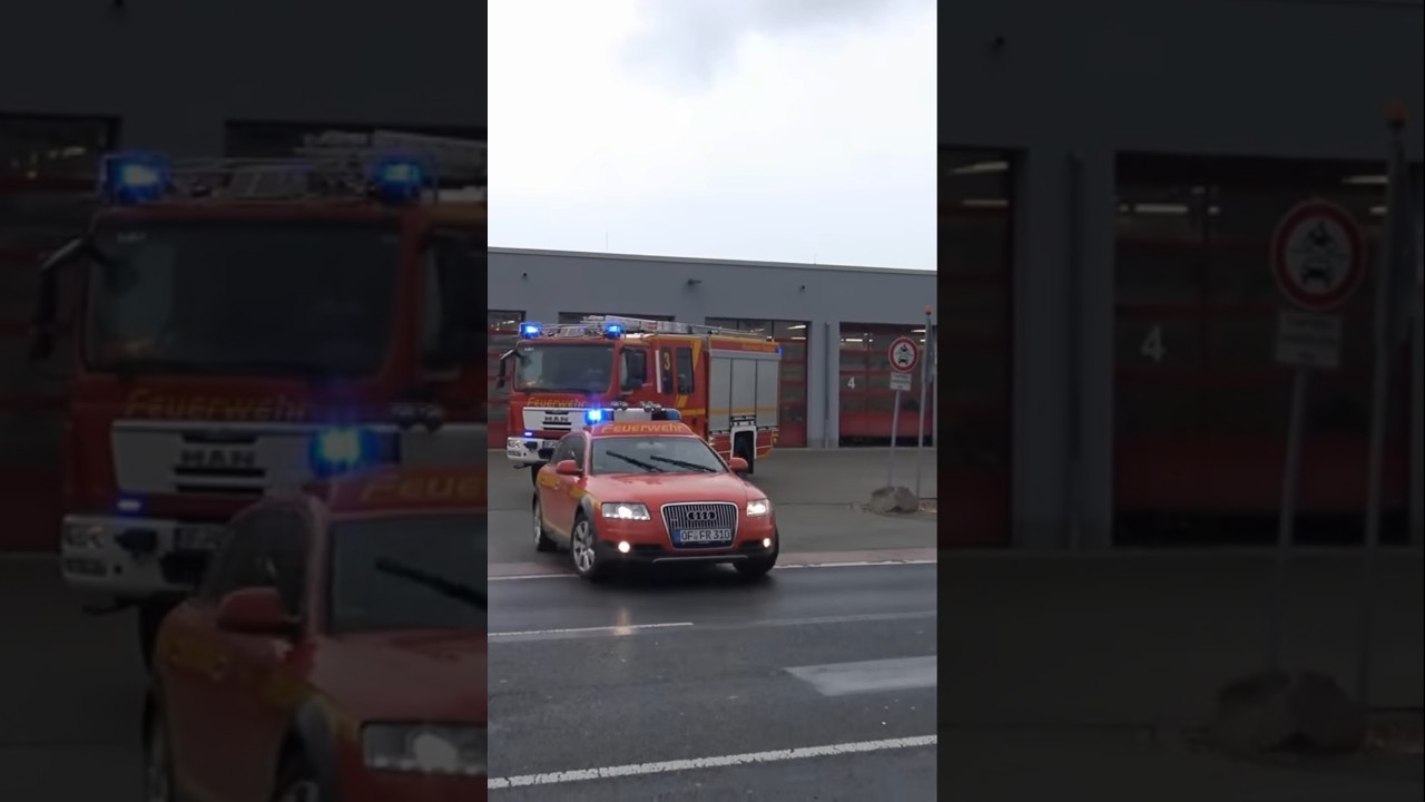 [Realeinsatz nach Waldbrandübung] erweiterter Löschzug Freiwillige Feuerwehr Rodgau