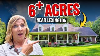Tour this HUGE Home on Over 6 Acres Near Lexington KY