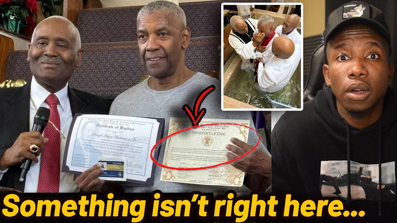 Denzel Washington's Baptism Is Raising MAJOR Red FLAGS!