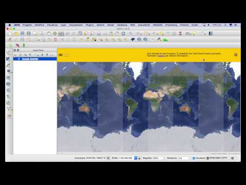 Tutorial QGIS come visualizzare Foto Aeree Google Maps o Satellite in QGIS