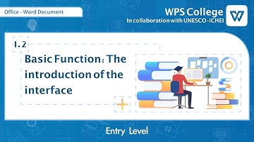 [WPS Office] Writer 2.2: Basic Functions: The introduction of interface. Basic functions [Tutorial]