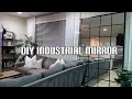 DIY INDUSTRIAL FLOOR MIRROR