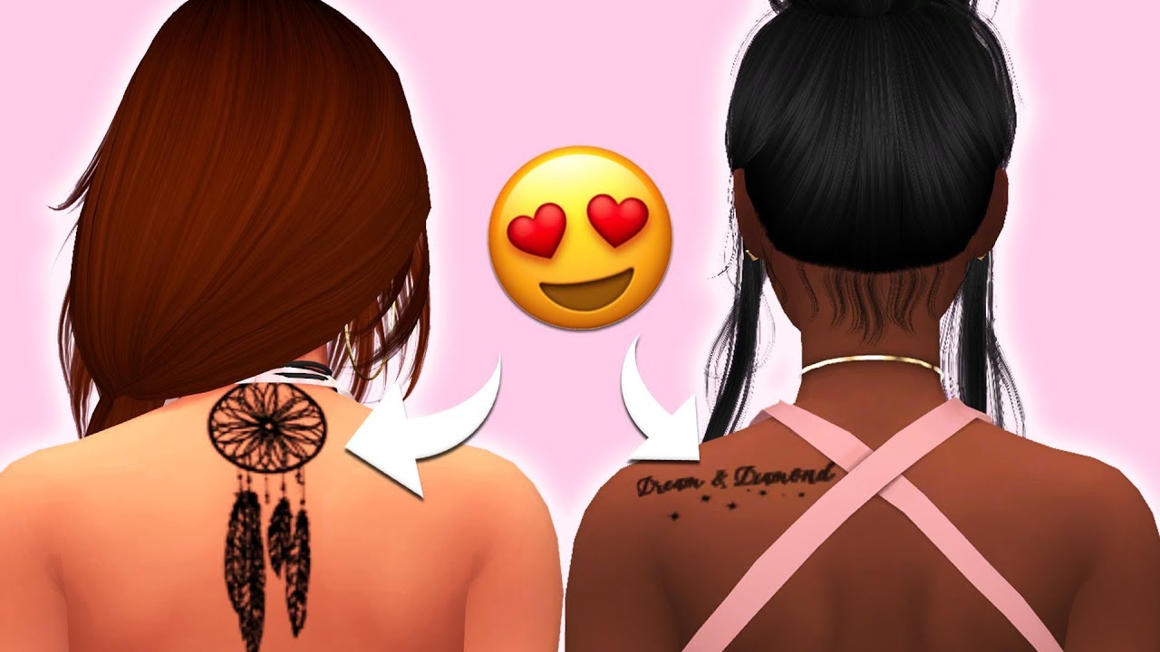 HOW TO CREATE CC TATTOO'S ✨ THE SIMS 4 // Jaelle's New Tatt 