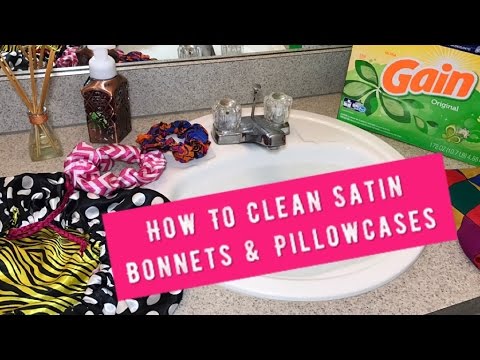 Video: Bagaimana hendak mencuci satin charmeuse?