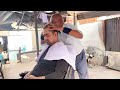 Asmr Amazing head massage, upper body head massage by Indian Barber, ASMR massage Neck Crack