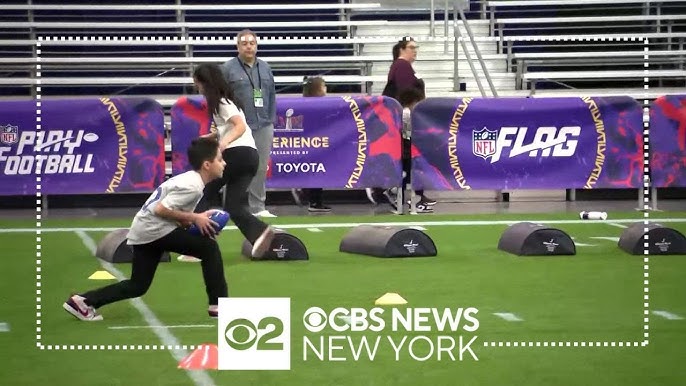 Hundreds Of Kids Help Kick Off Interactive Super Bowl Experience In Las Vegas