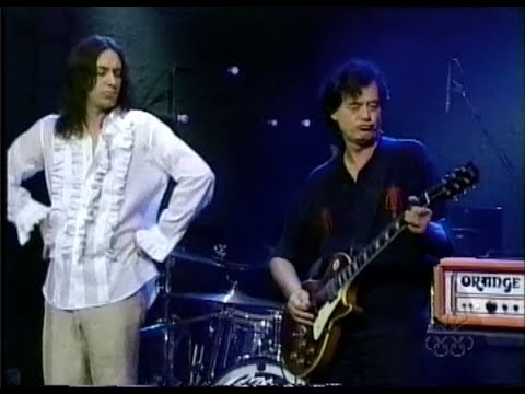 Jimmy Page & The Black Crowes - Late Night with Conan O'Brien 2000 (Your  Time is Gonna Come)