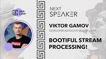Bootiful Stream Processing! | Viktor Gamov | EN